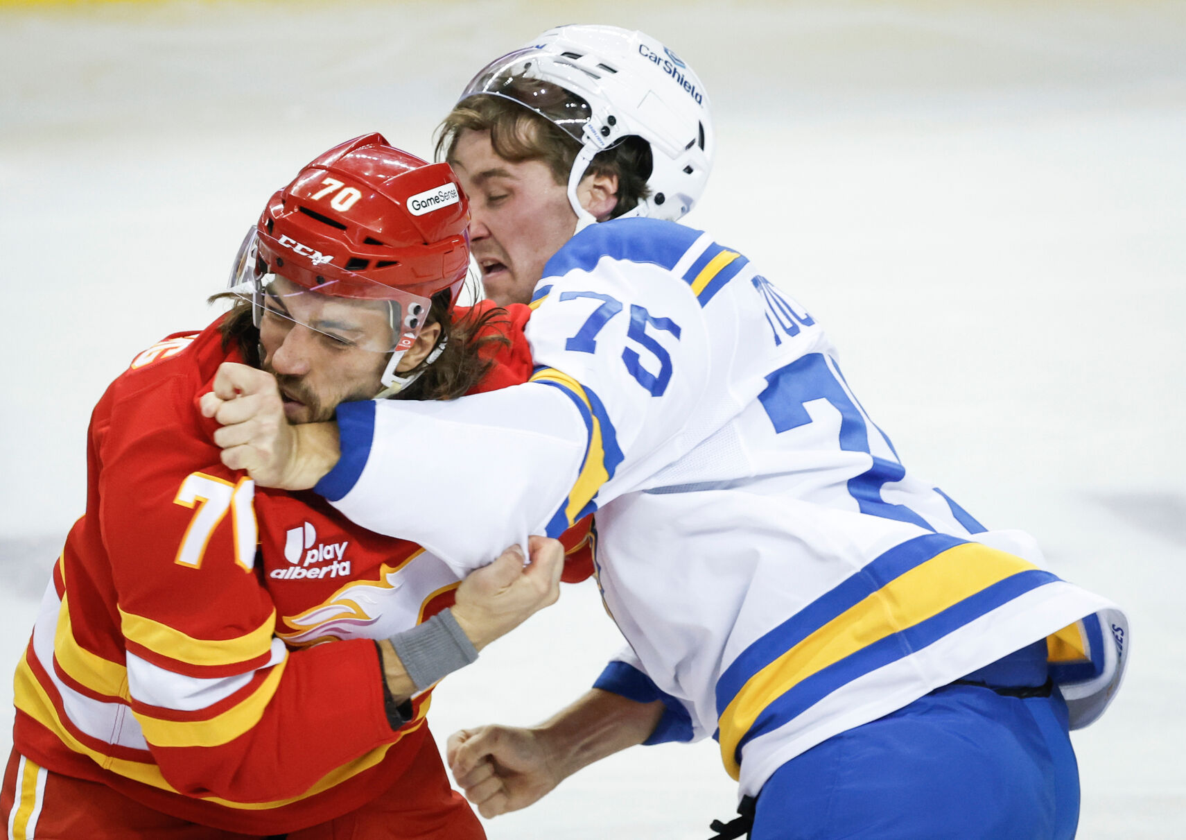 Blues Flames Hockey